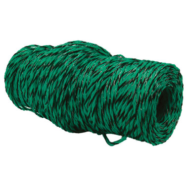 656 ft Polywire Electric Fence, 6 Strand - Green and Black